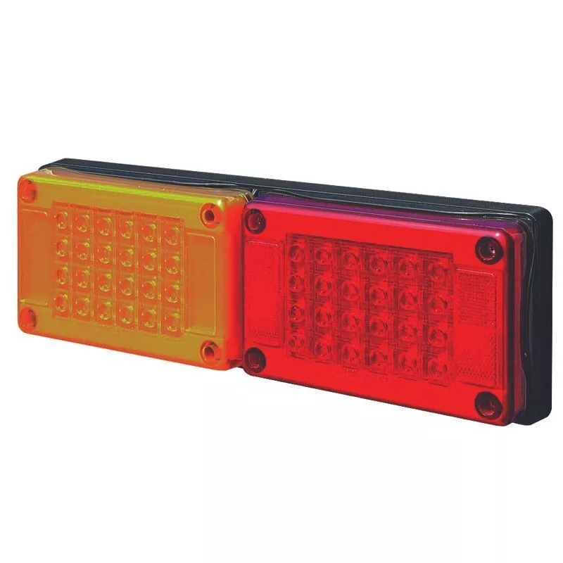 x1 Roadvision Double LED Jumbo Stop/Tail & Indicator Lamp 10V-30V 402x132x41