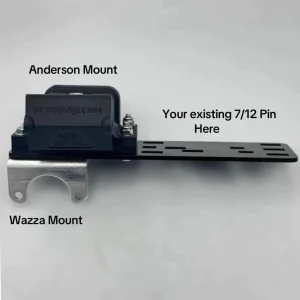Anderson Plug 50Amp & Cover & Wazza Cable Mounting Bracket