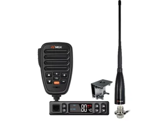 MGX Super Compact 12/24V UHF/LMR Agriculture Pack inc Instant Replay Function
