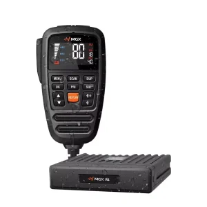 Super Compact MGX IP67 REMOTE MIC 12/24V UHF/LMR HYBRID CB RADIO