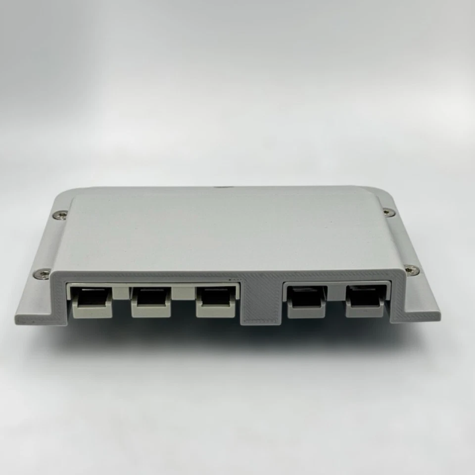 Grey 3 Pin & 2 Pin 50Amp Anderson Plug Surface Mount Cover Panel Kit Plugs x2 - Image 3