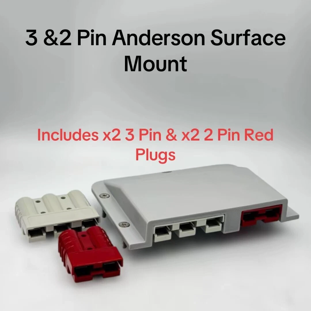 three pin anderson plugs