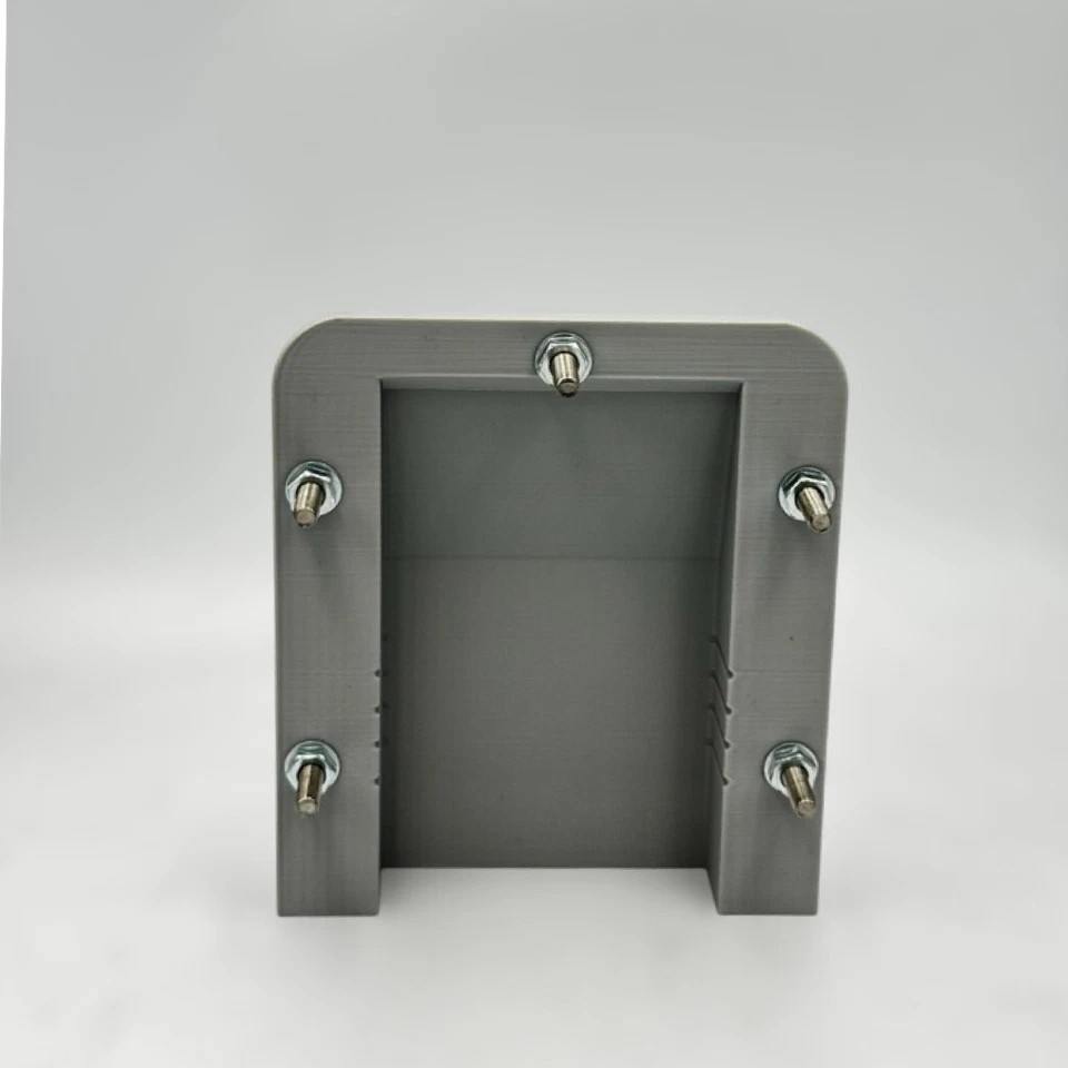 Grey 3 pin 50 Amp Anderson Plug Surface Mount Panel Kit External 2 Grey plugs - Image 5