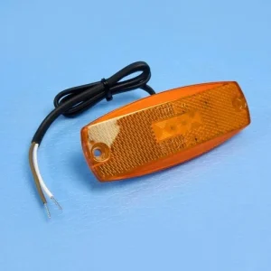 Narva 9-33 V LED Side Marker/ External Cabin Lamp Light & Reflector Amber 91700 - Image 2