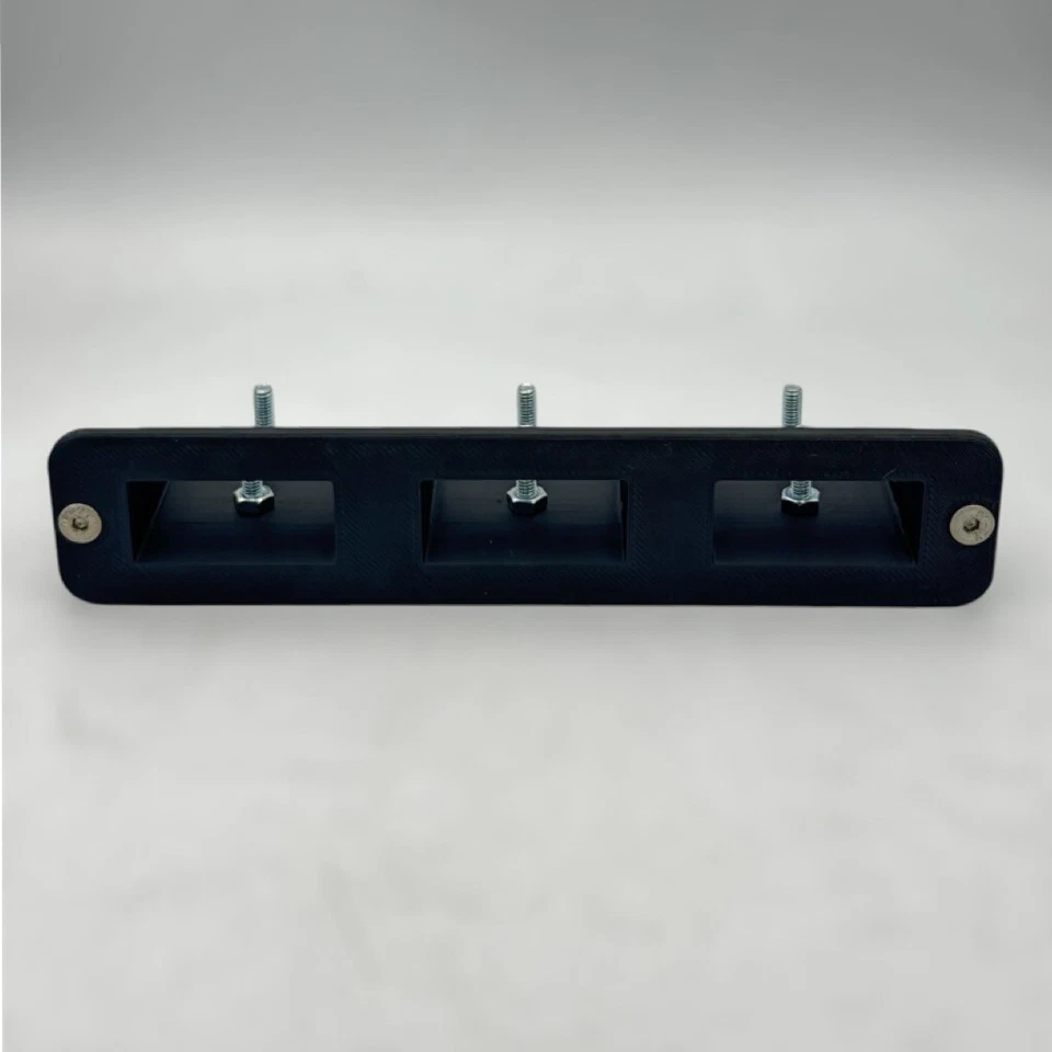 Triple Anderson Plug Flush Mount 50Amp Mounting Bracket External Canopy No Plugs - Image 2