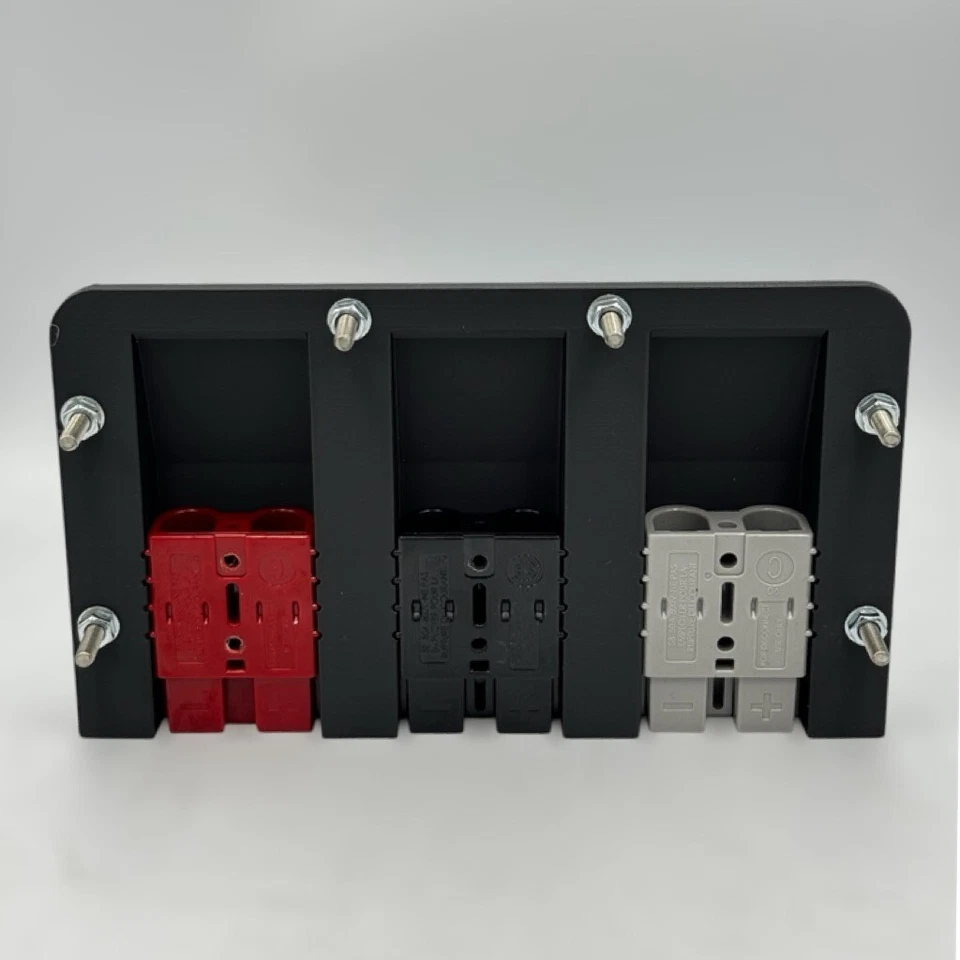 Triple Anderson Surface Mount Cover Panel Kit Canopy 50 Amp Grey/Red/Black - Image 4