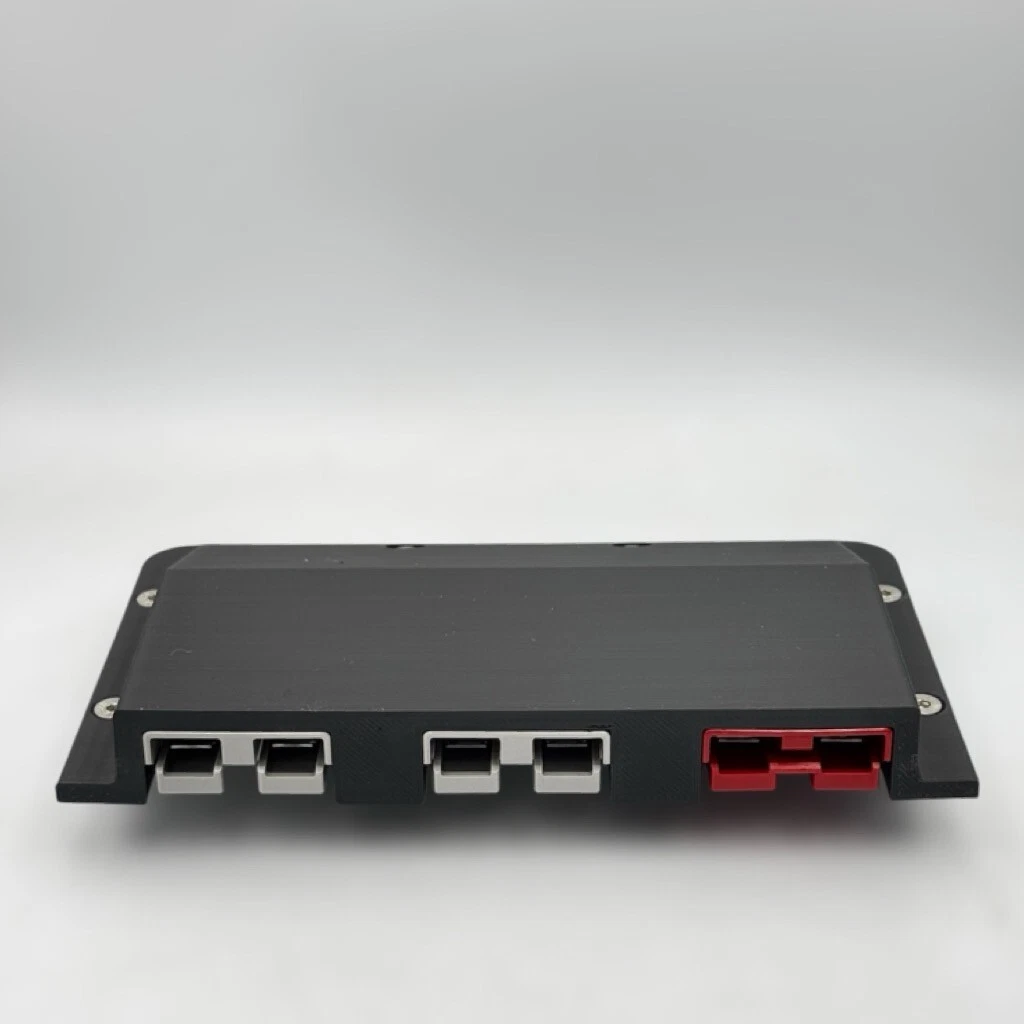 Triple Anderson Surface Mount Cover Panel Kit External Canopy 50 Amp Grey/Red - Image 3