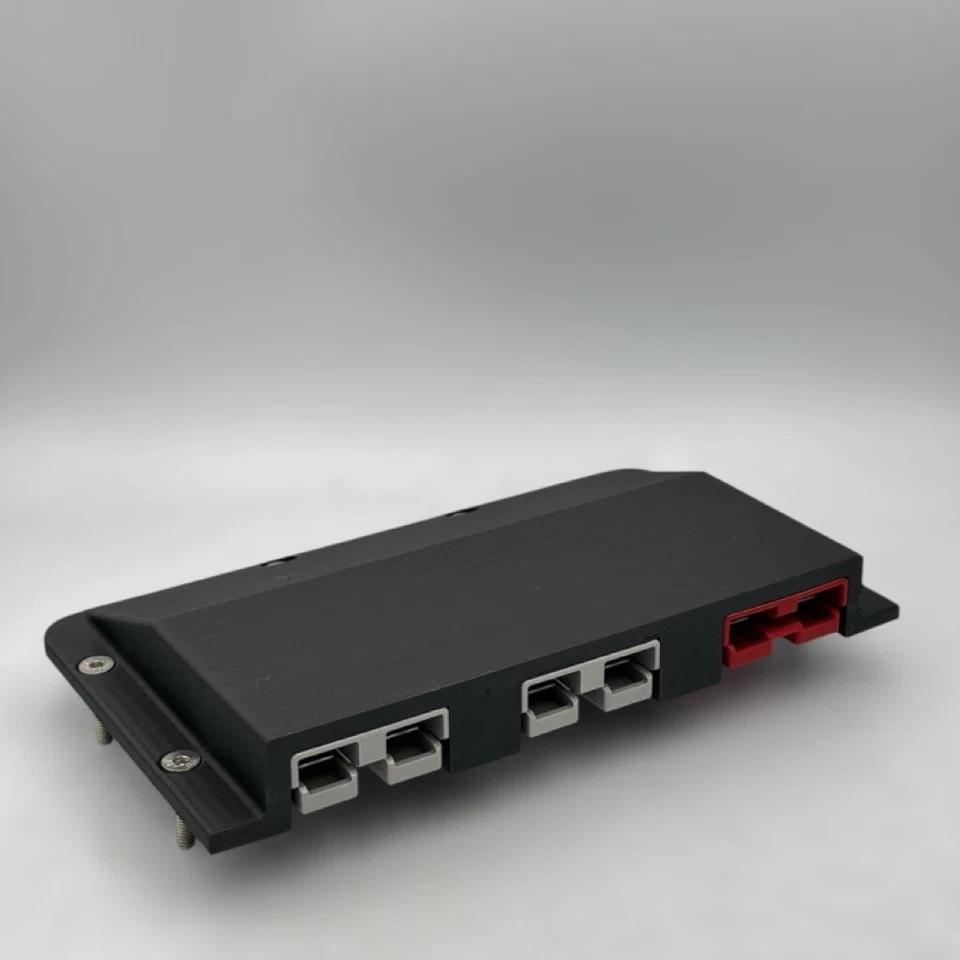 Triple Anderson Surface Mount Cover Panel Kit External Canopy 50 Amp Grey/Red - Image 2