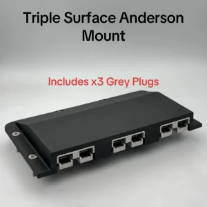 Triple Anderson Surface Mount Cover Panel Kit External Canopy inc 50 Amp Grey