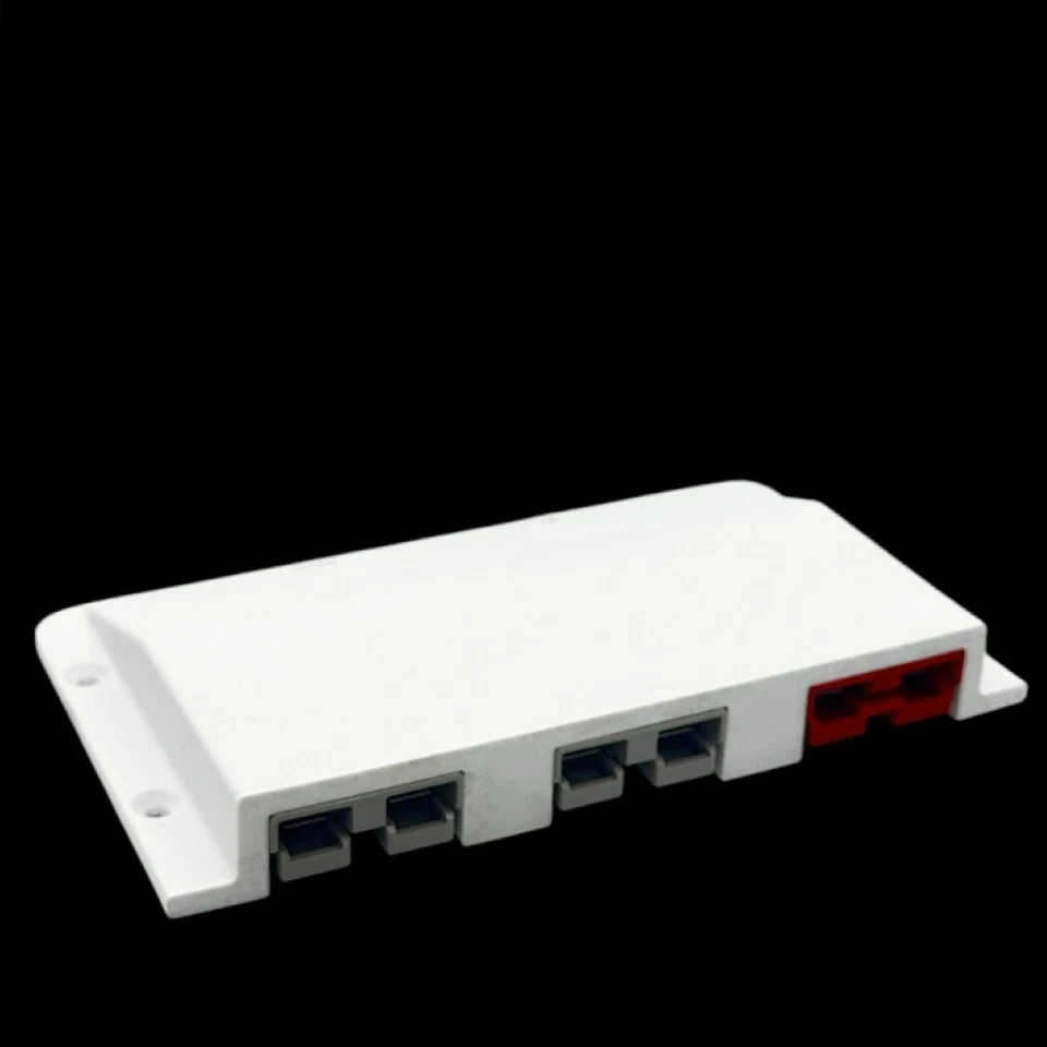 White Triple Anderson Surface Mount Cover Panel Kit External 50 Amp Grey/Red - Image 2
