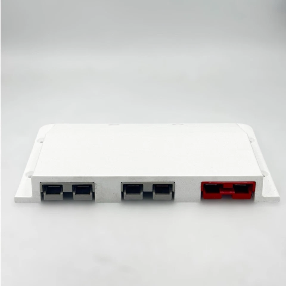 White Triple Anderson Surface Mount Cover Panel Kit External 50 Amp Grey/Red - Image 3