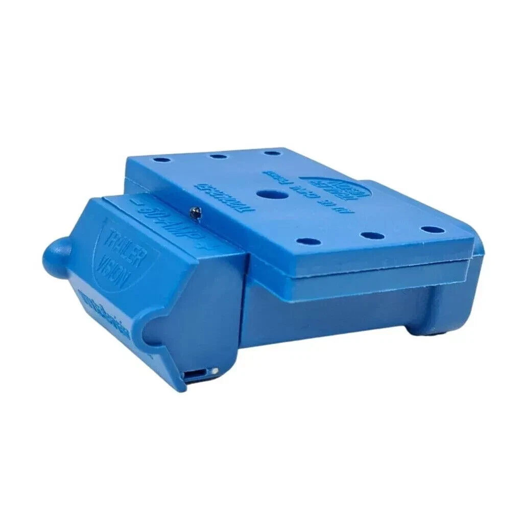 BLUE Anderson Plug Cover 50 Amp + Blue Anderson Plug Cover Lead End Dust Cap KIT - Image 2