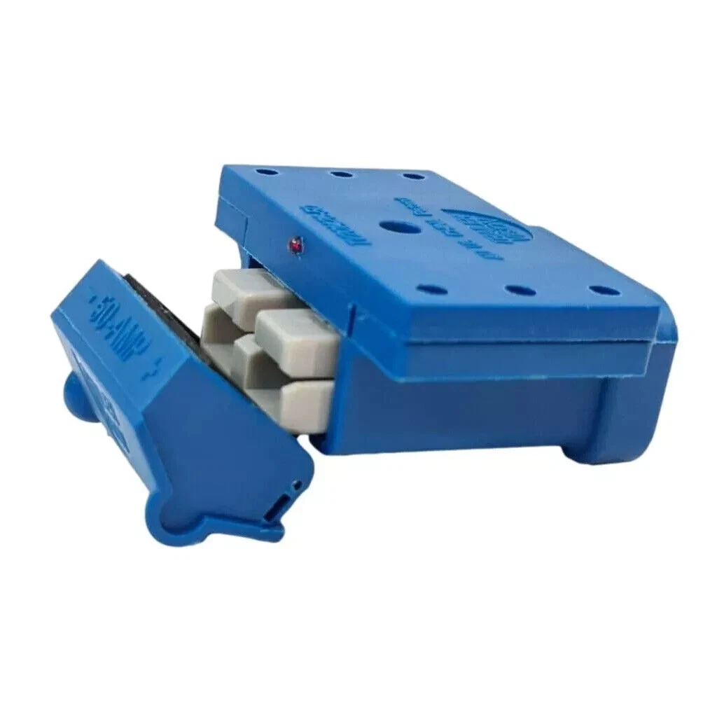 BLUE Anderson Plug Cover 50 Amp + Blue Anderson Plug Cover Lead End Dust Cap KIT - Image 4