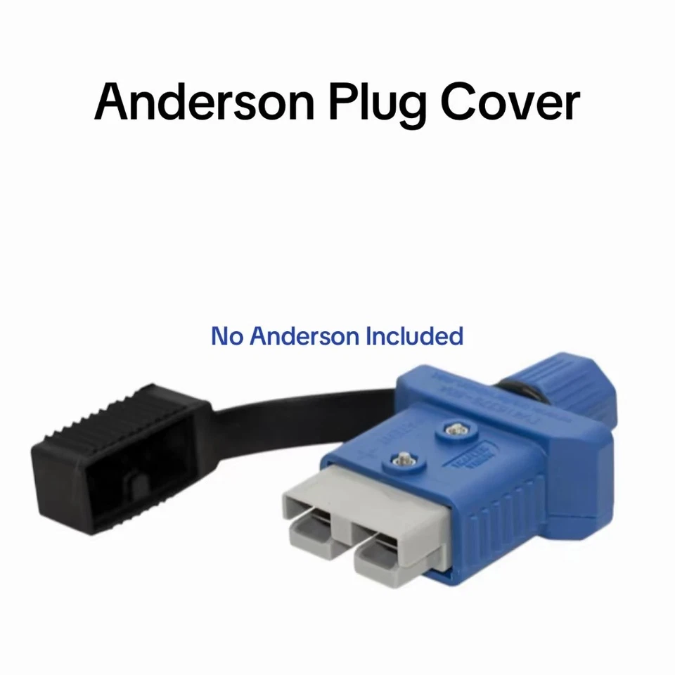 BLUE Anderson Plug Cover 50 Amp + Blue Anderson Plug Cover Lead End Dust Cap KIT - Image 8