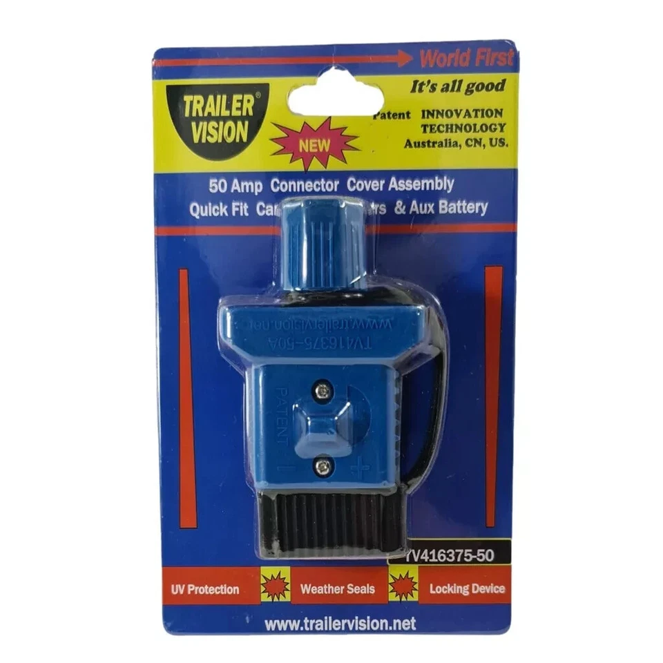 Blue Anderson Plug Cover Lead End Dust Cap Weatherproof Plus 50Amp Anderson - Image 10