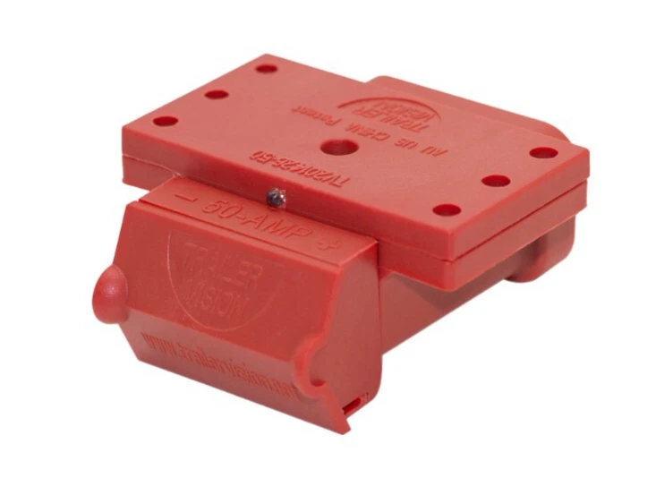 RED Anderson Plug Cover 50 Amp + RED Anderson Plug Cover Lead End Dust Cap KIT - Image 2