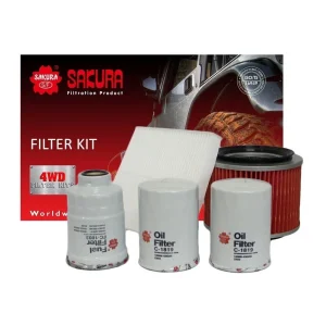 Sakura K-18270 Filter Service Kit Suits- Nissan Patrol Y61 Series 4 TD42T