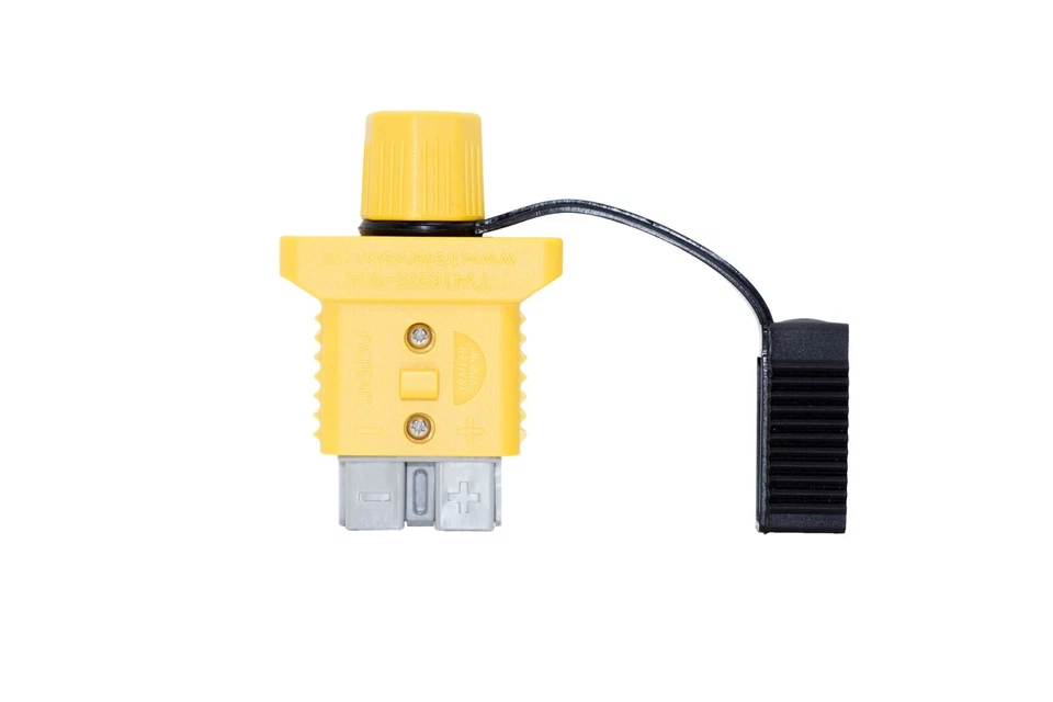 Yellow Anderson Plug Cover Lead End Dust Cap Weatherproof 50 Amp Camper Caravan - Image 8