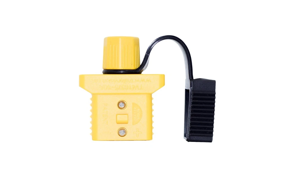 Yellow Anderson Plug Cover Lead End Dust Cap Weatherproof 50 Amp Camper Caravan - Image 9