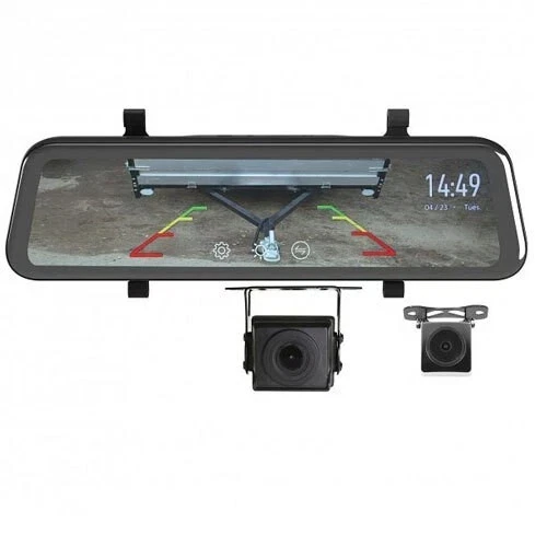 Gator GRV92MKT 9" Touch Screen HD Mirror Display 1080P Full HD Dual Camera Kit - Image 2