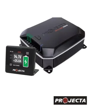 Projecta 12/24V 25A DC-DC Battery Charger with MPPT Solar and IQ Screen