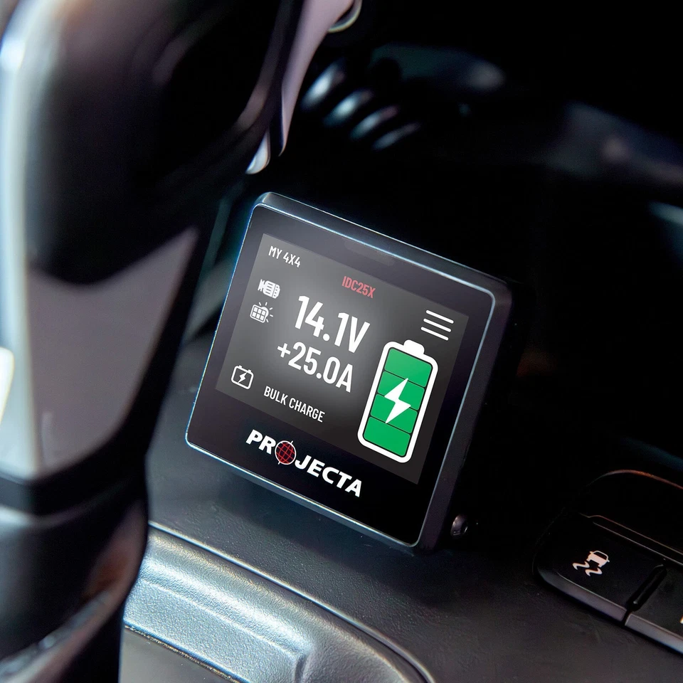 Projecta 12/24V 50A DC-DC Battery Charger with MPPT Solar and IQ Screen IDC50XIQ - Image 9