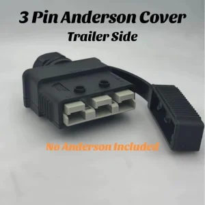 3 Pin 50Amp Anderson Style Connector Mount housing - Trailer Side