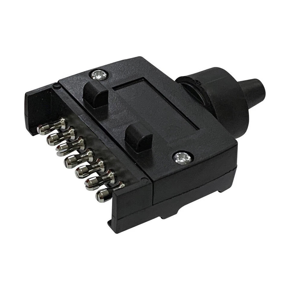 Caravan/Camper 7 or 12 pin trailer plug & x2 Anderson plug drawbar mount /holder - Image 4