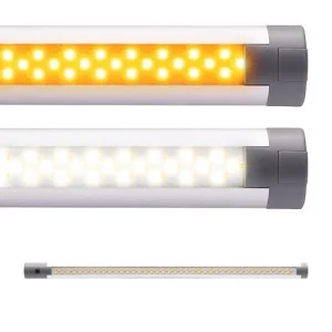ROADVISION LED Interior Strip Lamp 10-30V Amber/White with Switch 590mm IP67