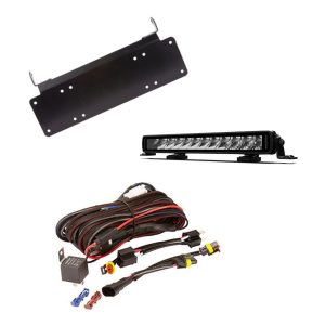 RoadVision 13" LED Light Bar with DRL + Number Plate Mounting Bracket + Loom