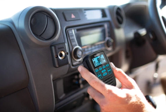 Uniden MMH - Magnetic Microphone Mic Mount For Uniden UHF-CB Mobiles - Image 2