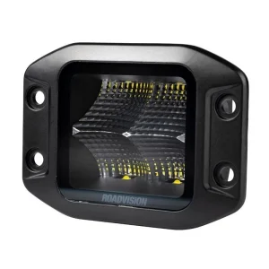RoadVision LED Square Stealth Work Flood Light 10-30V 40W - RWL4840FFM