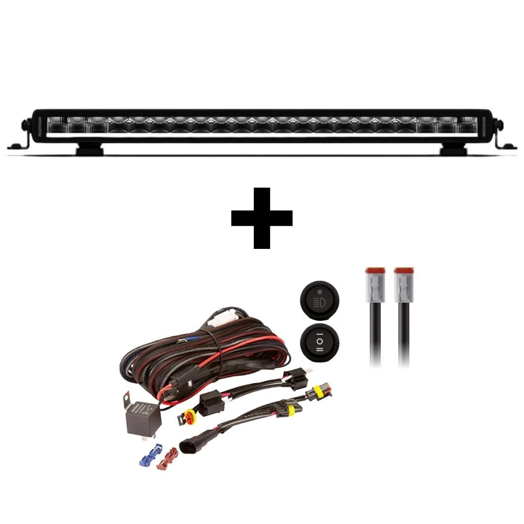 RoadVision S40 Stealth Pro Series 21" LED Light Bar + Wiring Kit