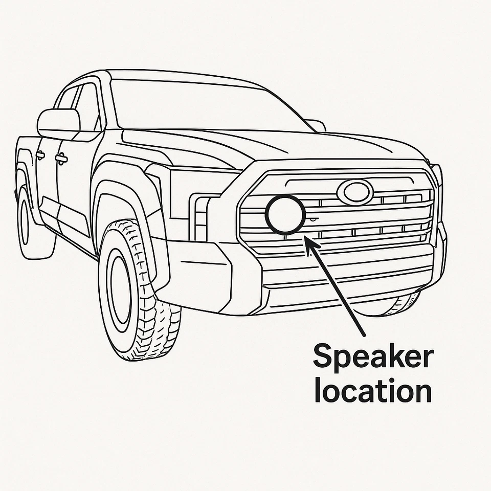 "Choir" Delete Module Acoustic Vehicle Alert System (AVAS) Suits-Toyota Tundra - Image 3