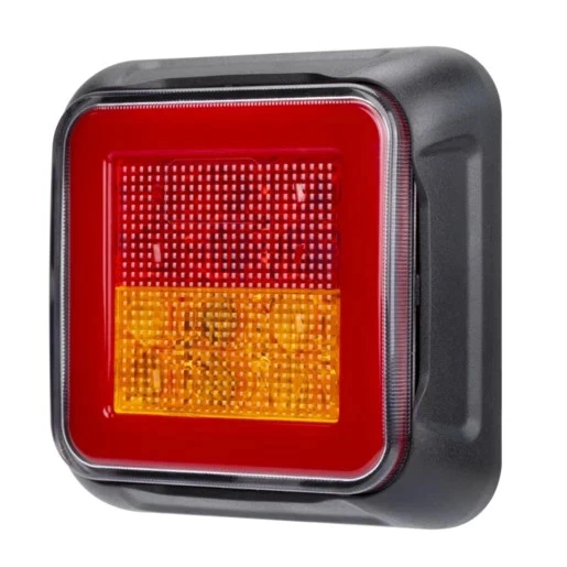 RoadVision LED Combination Trailer Lights with Halo 10-30V 100x100 PAIR- BR81LR - Image 2