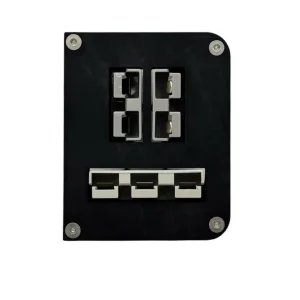 Direct fit tub panel 50A 3pin + x2 Grey Anderson plug suits Next Gen Ford Ranger