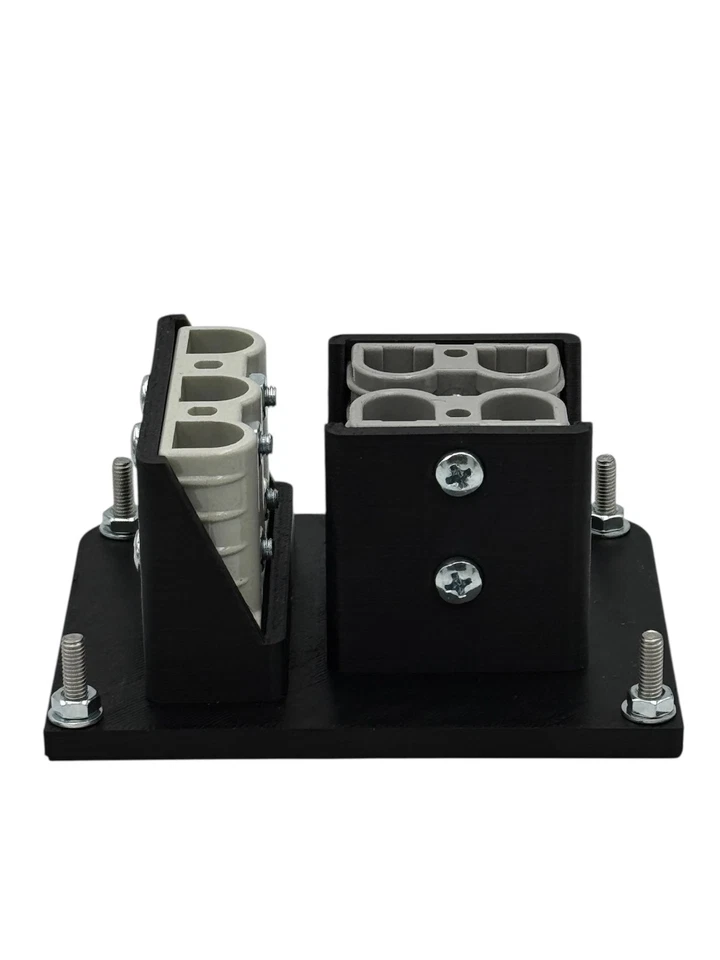 Direct fit tub panel 50A 3pin + x2 Grey Anderson plug suits Next Gen Ford Ranger - Image 4