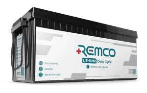 300AH Remco Lithium Deep Cycle LiFePO4 12V LFP Battery with Bluetooth App