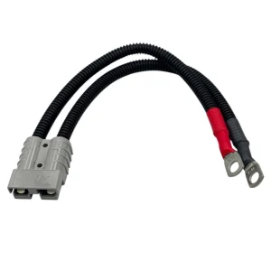 Genuine 50 Amp Anderson Plug Lead to 8mm Battery Lugs Adaptor 12 / 24 volt