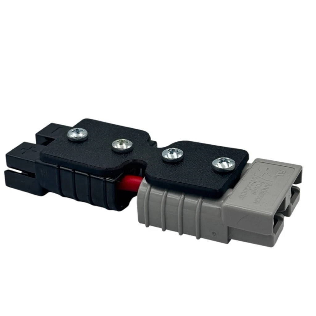 Genuine 50 Amp Anderson Plug Mini Adaptor Grey to Black