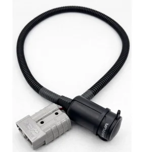 Genuine 50 Amp Anderson Plug to 16 Amp Female Cig Socket Adaptor