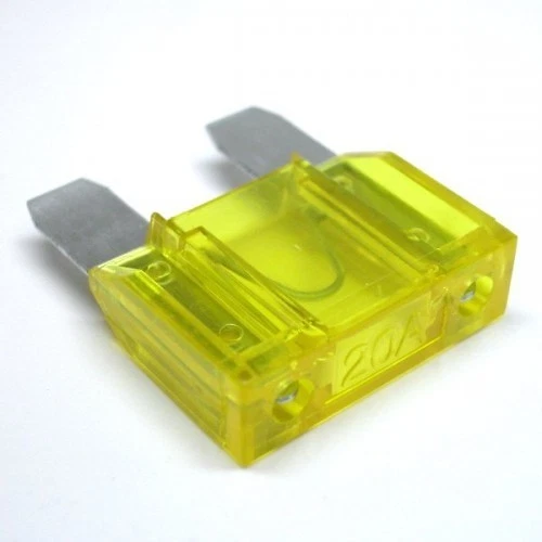 Maxi Blade Fuse 20 AMP Yellow x 5 - Image 2