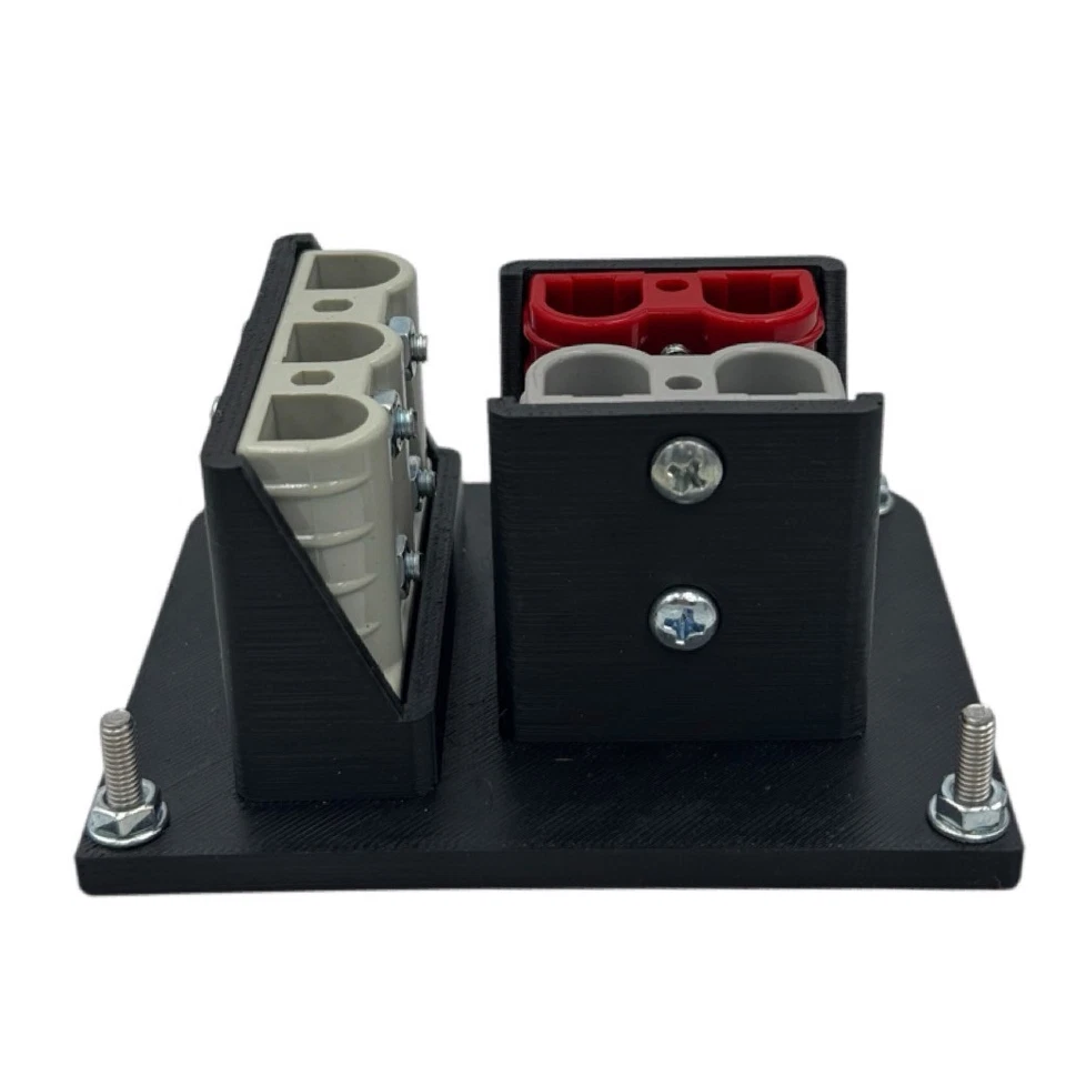 Rear Tub Power Panel inc 3 pin &Red/Grey Anderson plugs for-Next-Gen Ford Ranger - Image 4