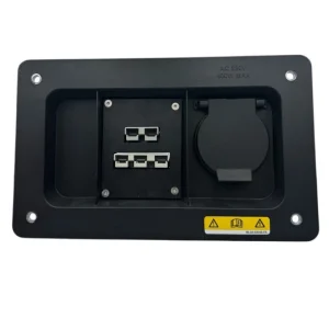 Rear Tub Power Panel inc 3 pin & x1 Grey Anderson plugs for- New Amarok 2023 -ON