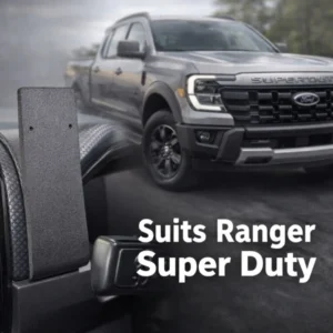 Carbon Fibre UHF MIC Dash Mount for FORD Next-Gen Platinum Ranger Everest Raptor