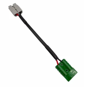 GENUINE 50amp Anderson Connector Grey to 50 amp Anderson Plug Green Adaptor