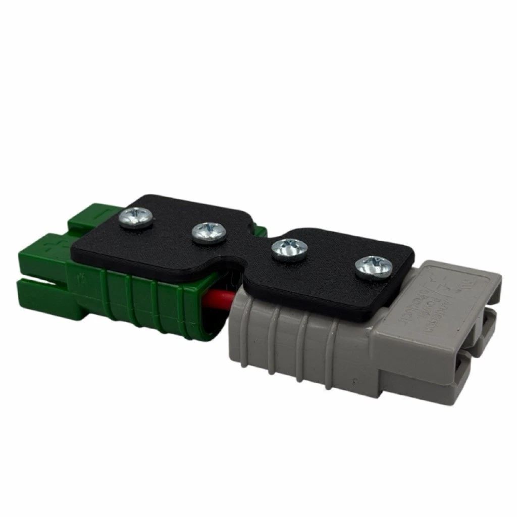 Genuine 50 Amp Anderson Plug Mini Adaptor Grey to Green