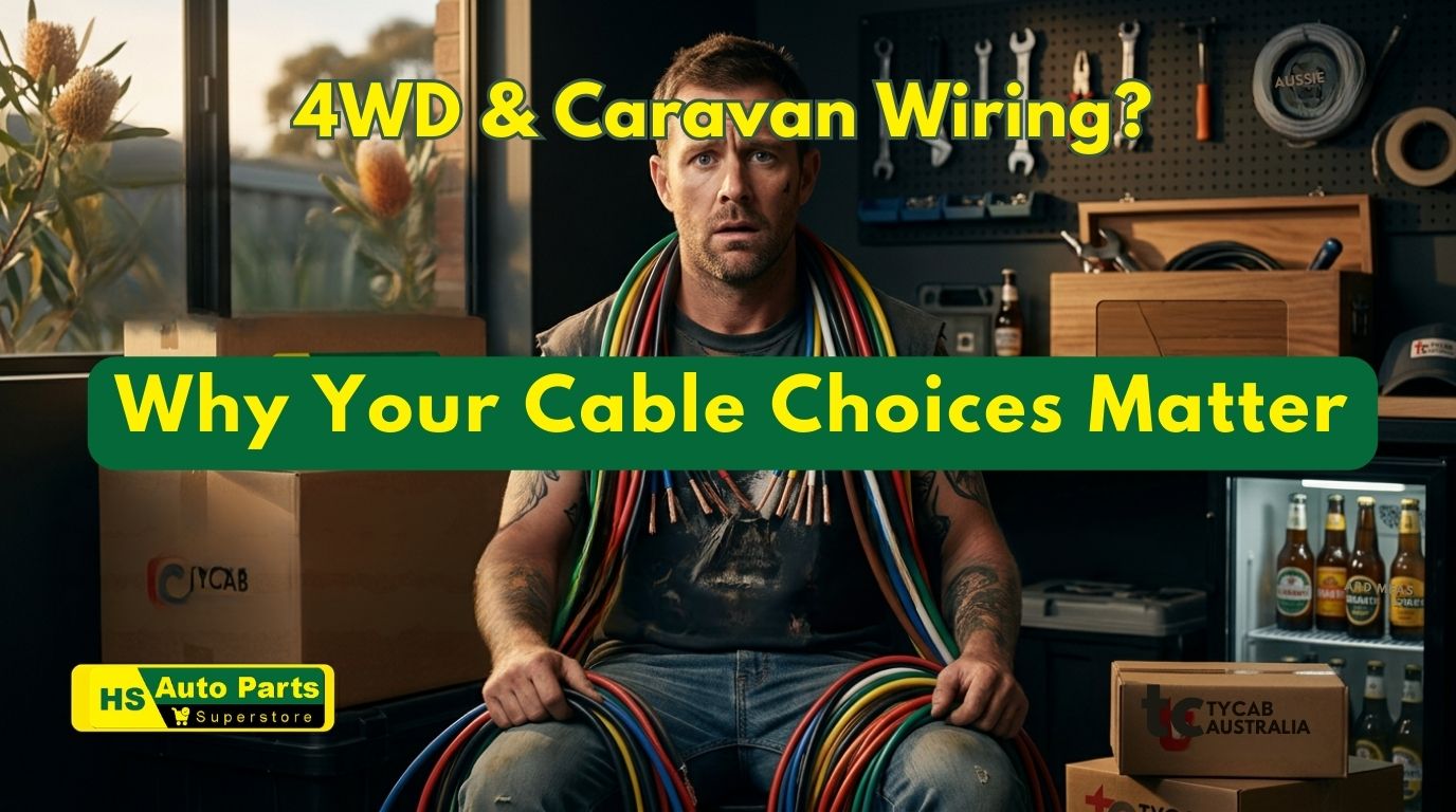 How to choose 12v cables of the right size for your 4wd or caravan - tips from HS Auto Parts Team