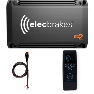 NEW EB2 ELECBRAKES BLUETOOTH BRAKE CONTROLLER + LEADER CABLE AND REMOTE CONTROL