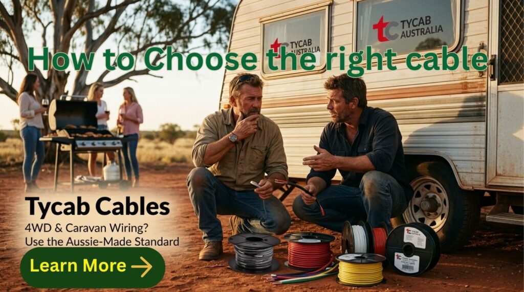 Tycab Cables - tips on which one to choose for 12v caravan and 4wd